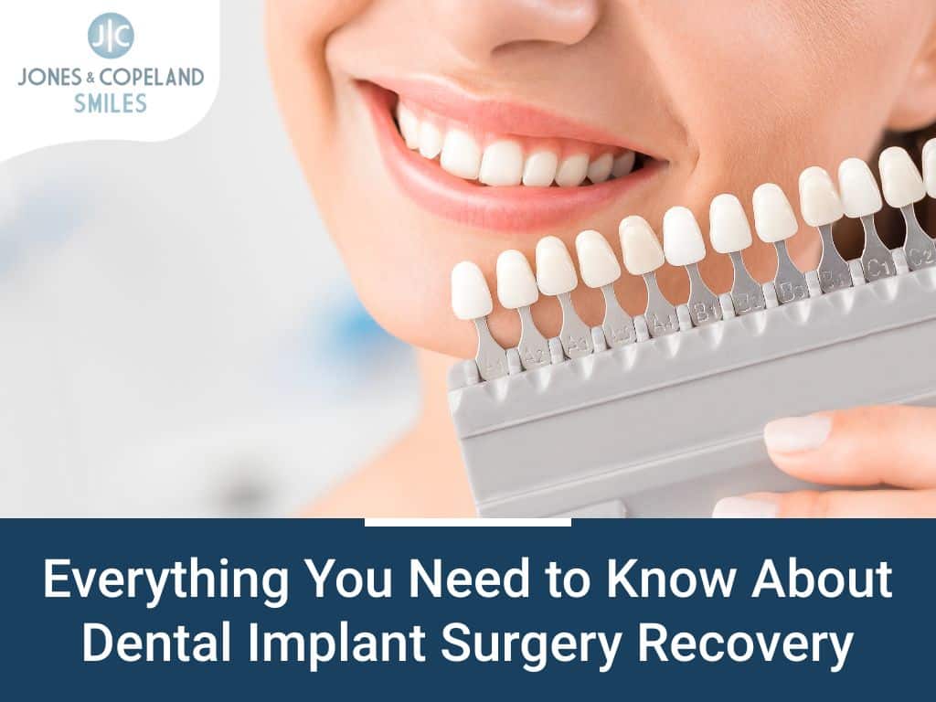 Dental implant surgery recovery