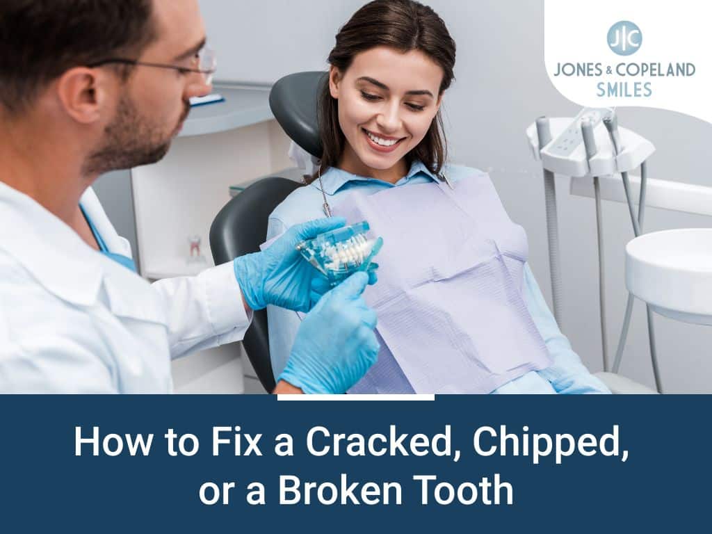 how to fix a cracked chipped broken tooth
