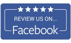 Review us on facebook badge